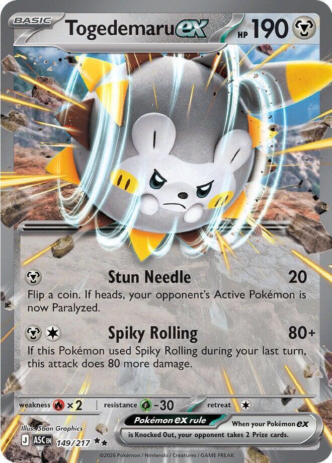 Togedemaru ex [ME: Ascended Heroes] 149/217