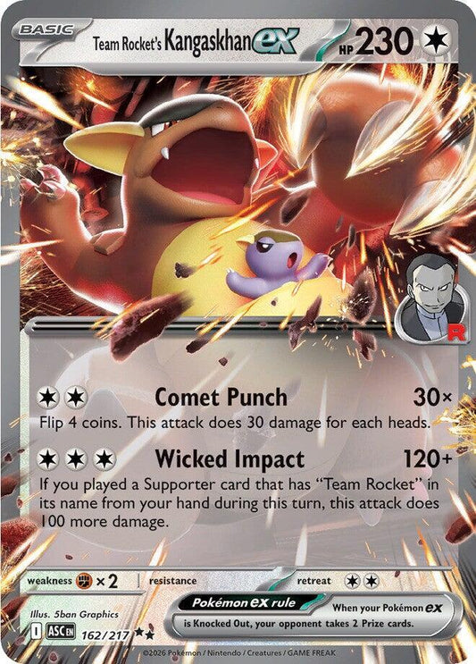 Team Rocket's Kangaskhan ex [ME: Ascended Heroes] 162/217