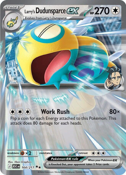 Larry's Dudunsparce ex [ME: Ascended Heroes] 164/217