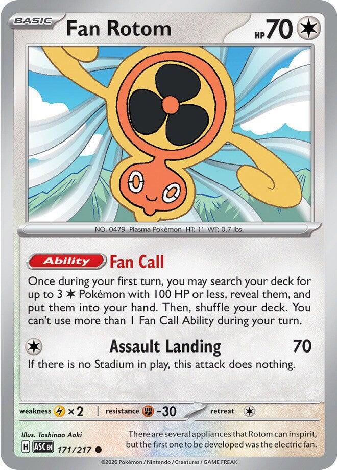 Fan Rotom - 171/217 [ME: Ascended Heroes] 171/217