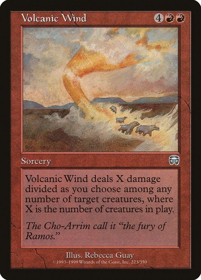 Volcanic Wind [Mercadian Masques] 223