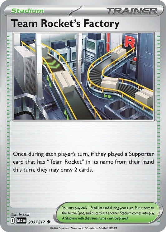 Team Rocket's Factory [ME: Ascended Heroes] 203/217