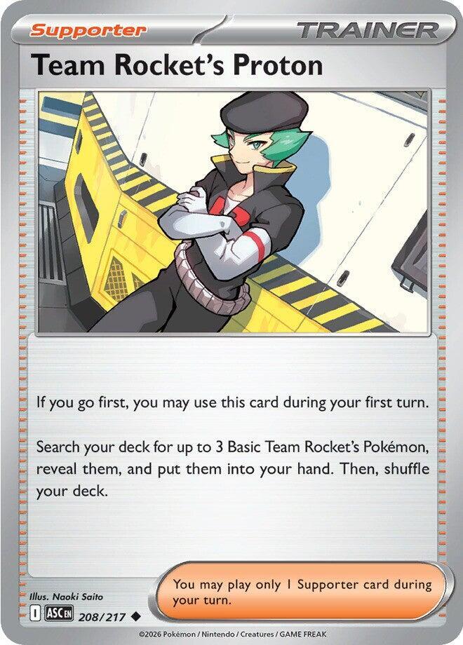 Team Rocket's Proton [ME: Ascended Heroes] 208/217
