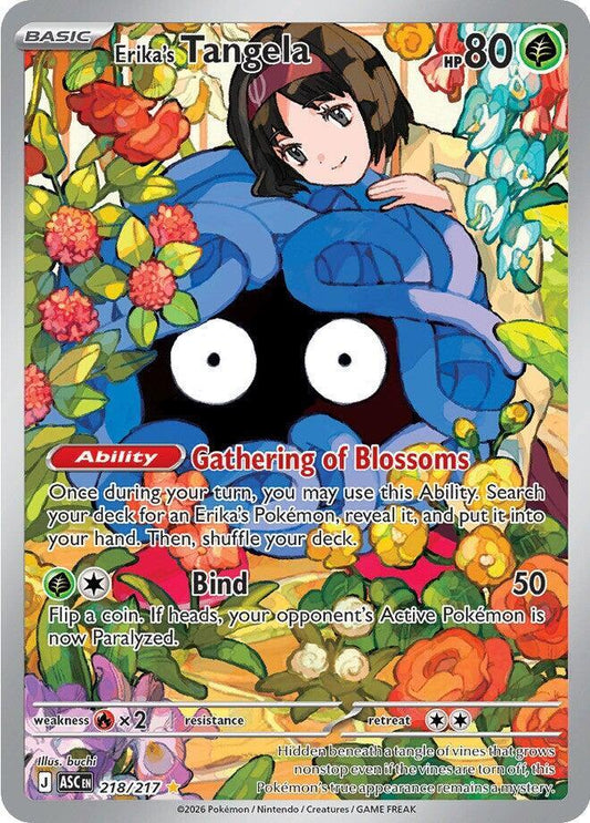 Erika's Tangela - 218/217 [ME: Ascended Heroes] 218/217