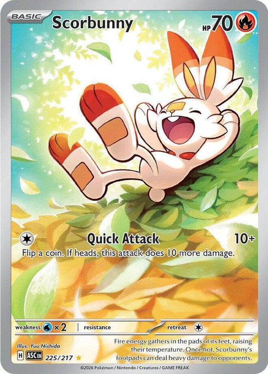 Scorbunny - 225/217 [ME: Ascended Heroes] 225/217