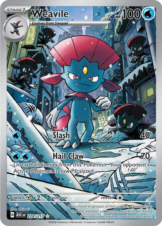 Weavile - 228/217 [ME: Ascended Heroes] 228/217