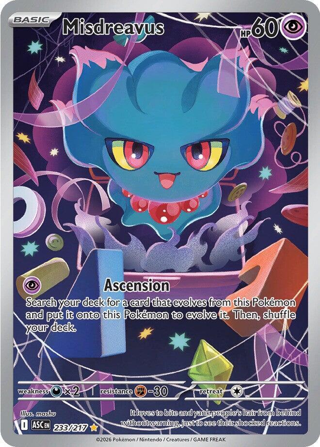 Misdreavus - 233/217 [ME: Ascended Heroes] 233/217