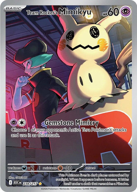 Team Rocket's Mimikyu - 238/217 [ME: Ascended Heroes] 238/217