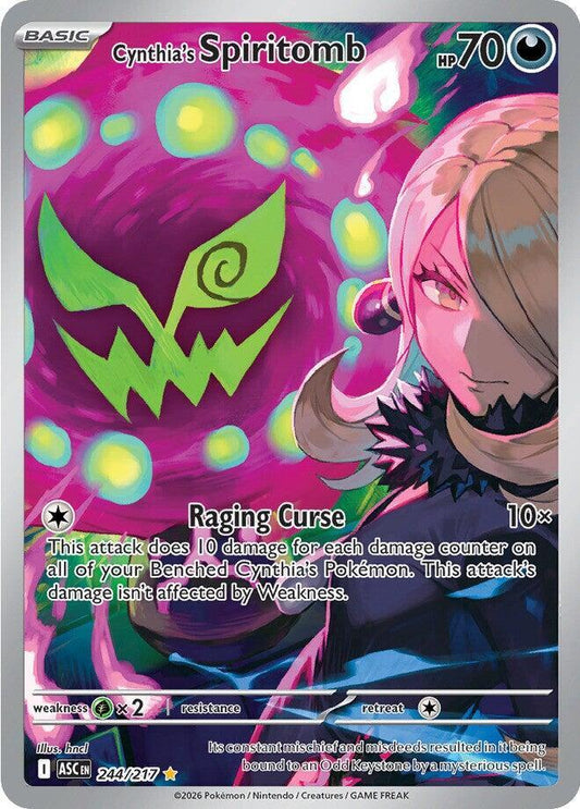 Cynthia's Spiritomb - 244/217 [ME: Ascended Heroes] 244/217