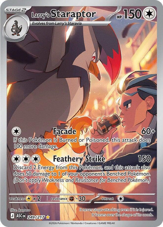 Larry's Staraptor - 249/217 [ME: Ascended Heroes] 249/217