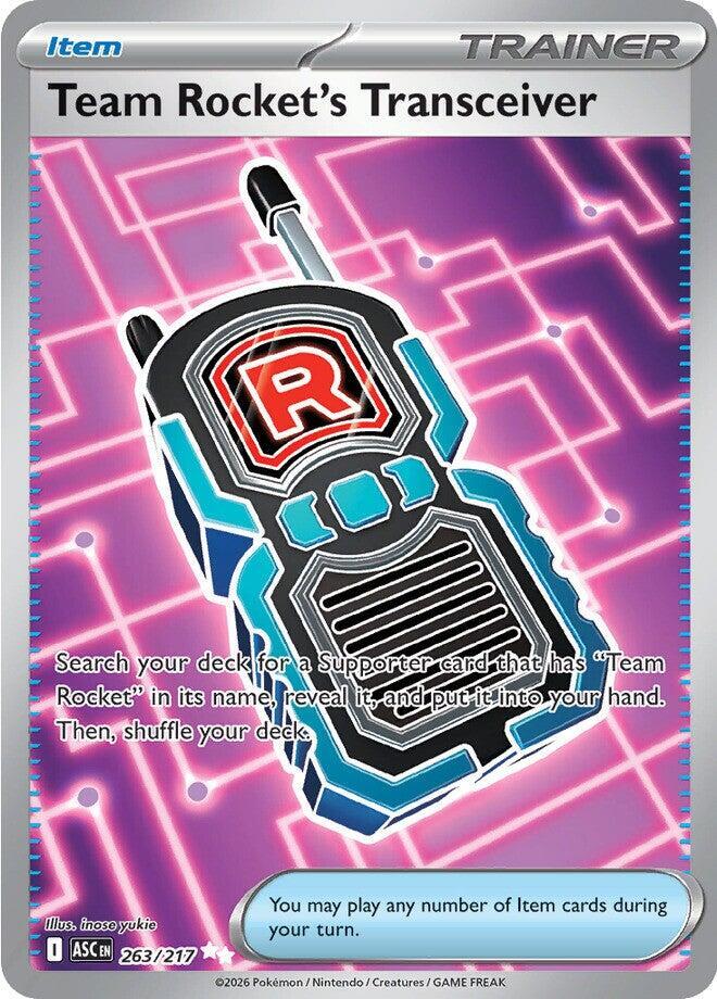 Team Rocket's Transceiver - 263/217 [ME: Ascended Heroes] 263/217