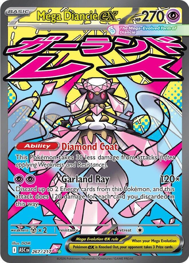 Mega Diancie ex - 267/217 [ME: Ascended Heroes] 267/217
