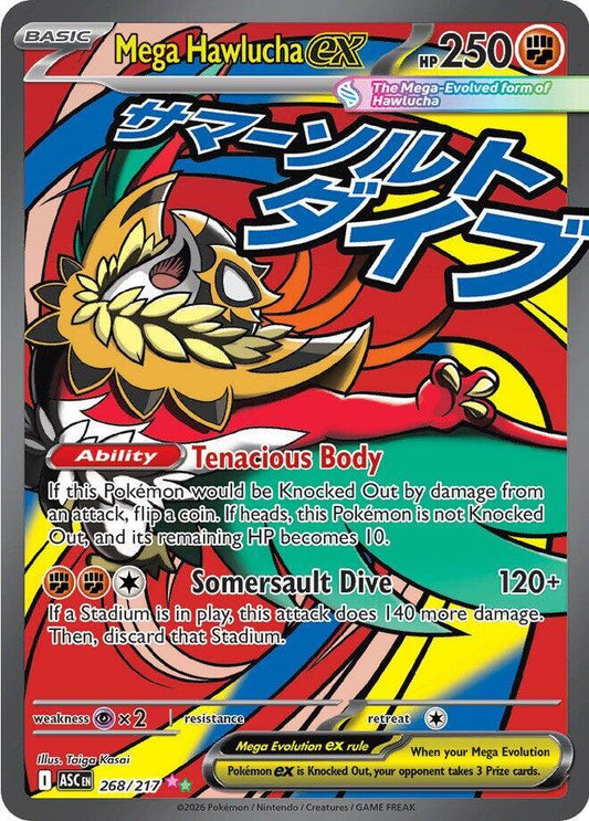 Mega Hawlucha ex - 268/217 [ME: Ascended Heroes] 268/217