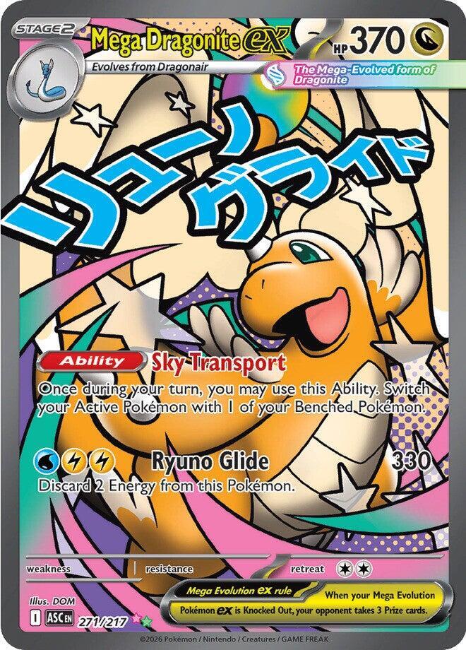 Mega Dragonite ex - 271/217 [ME: Ascended Heroes] 271/217
