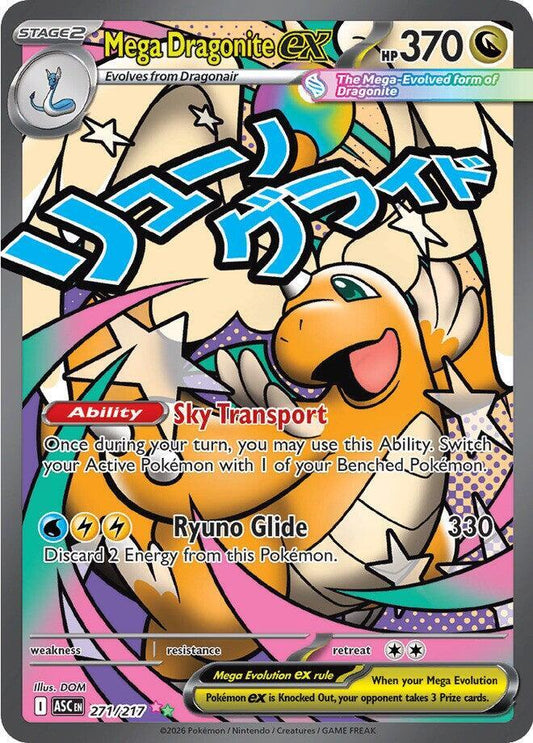 Mega Dragonite ex - 271/217 [ME: Ascended Heroes] 271/217