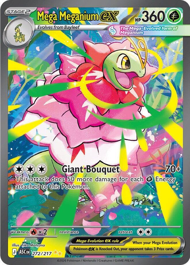 Mega Meganium ex - 272/217 [ME: Ascended Heroes] 272/217