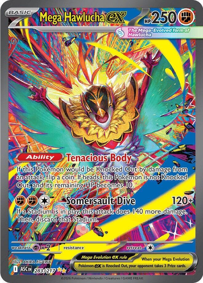 Mega Hawlucha ex - 283/217 [ME: Ascended Heroes] 283/217