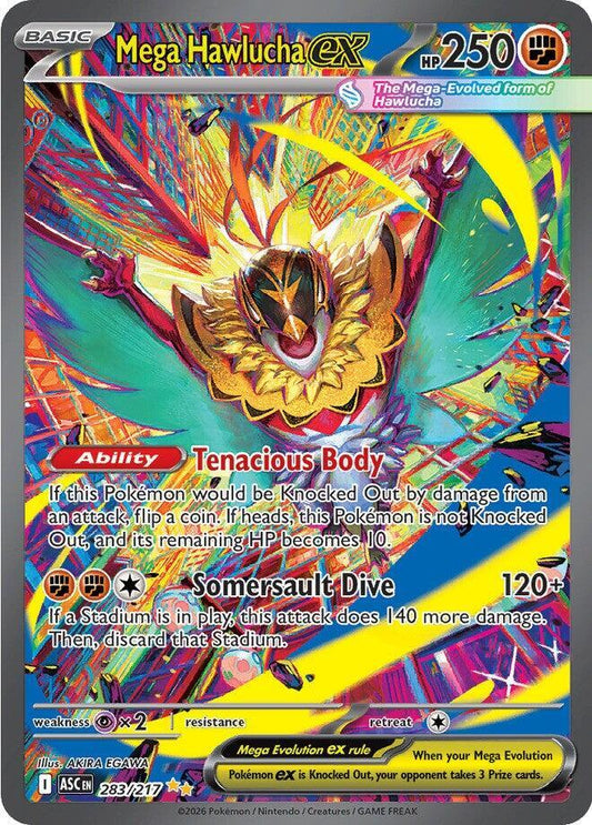 Mega Hawlucha ex - 283/217 [ME: Ascended Heroes] 283/217