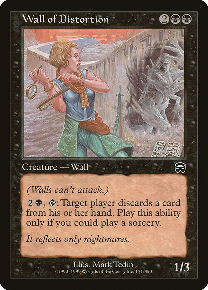 Wall of Distortion [Mercadian Masques] 171