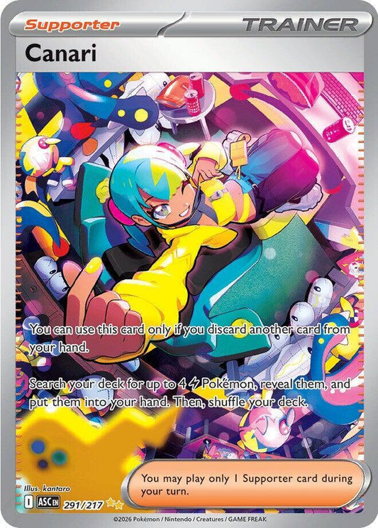Canari - 291/217 [ME: Ascended Heroes] 291/217