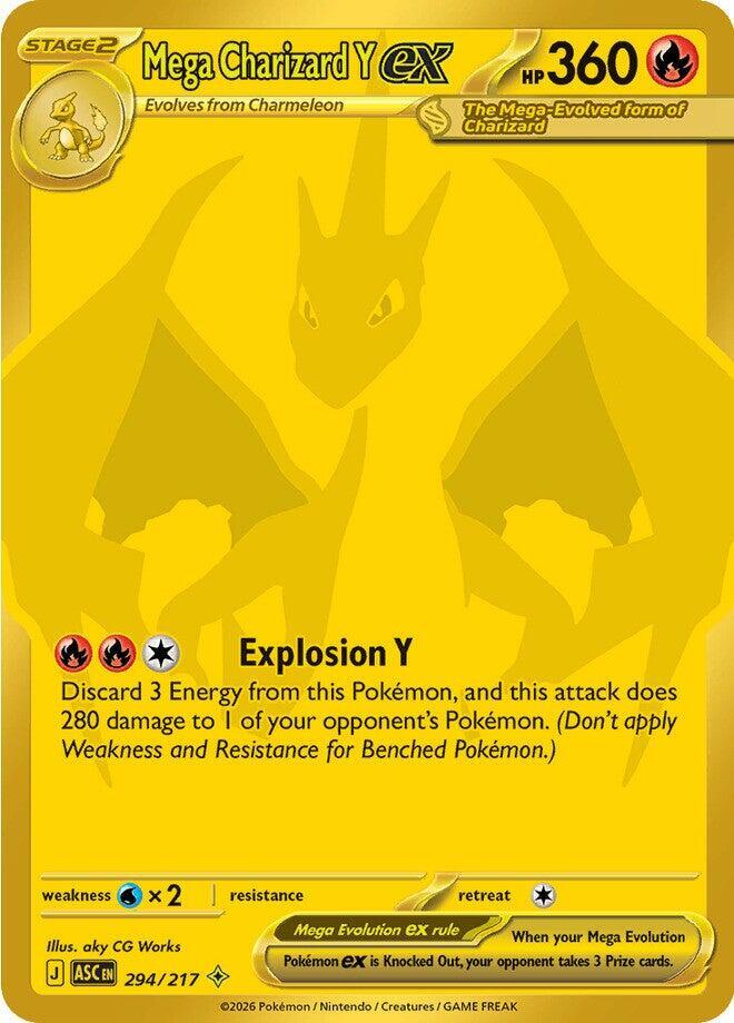 Mega Charizard Y ex - 294/217 [ME: Ascended Heroes] 294/217
