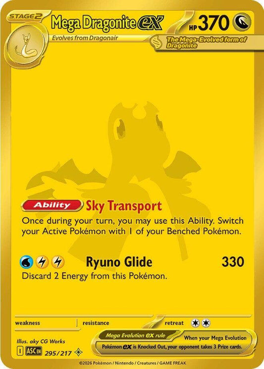 Mega Dragonite ex - 295/217 [ME: Ascended Heroes] 295/217