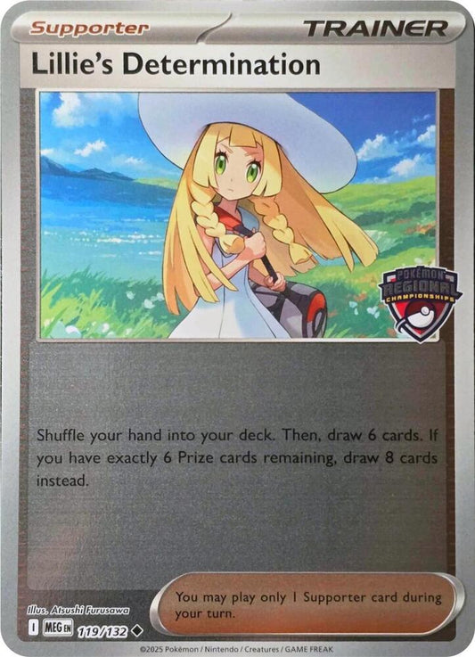 Lillie's Determination (Regional Championships) [League & Championship Cards] 119/132
