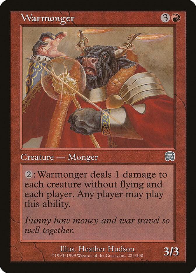 Warmonger [Mercadian Masques] 225