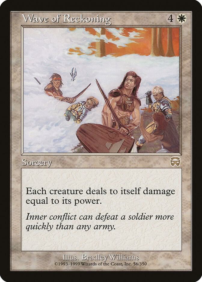 Wave of Reckoning [Mercadian Masques] 56