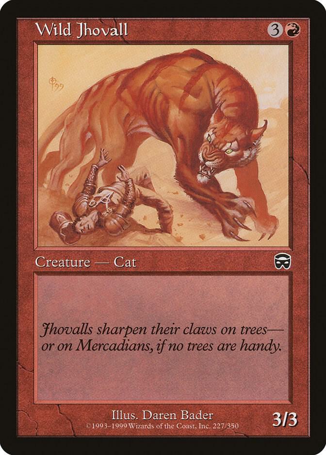 Wild Jhovall [Mercadian Masques] 227