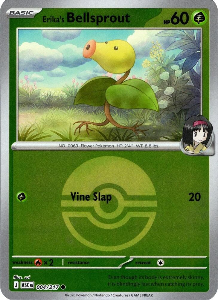 Erika's Bellsprout (Poke Ball) [ME: Ascended Heroes] 004/217
