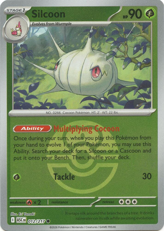 Silcoon (Love Ball) [ME: Ascended Heroes] 012/217