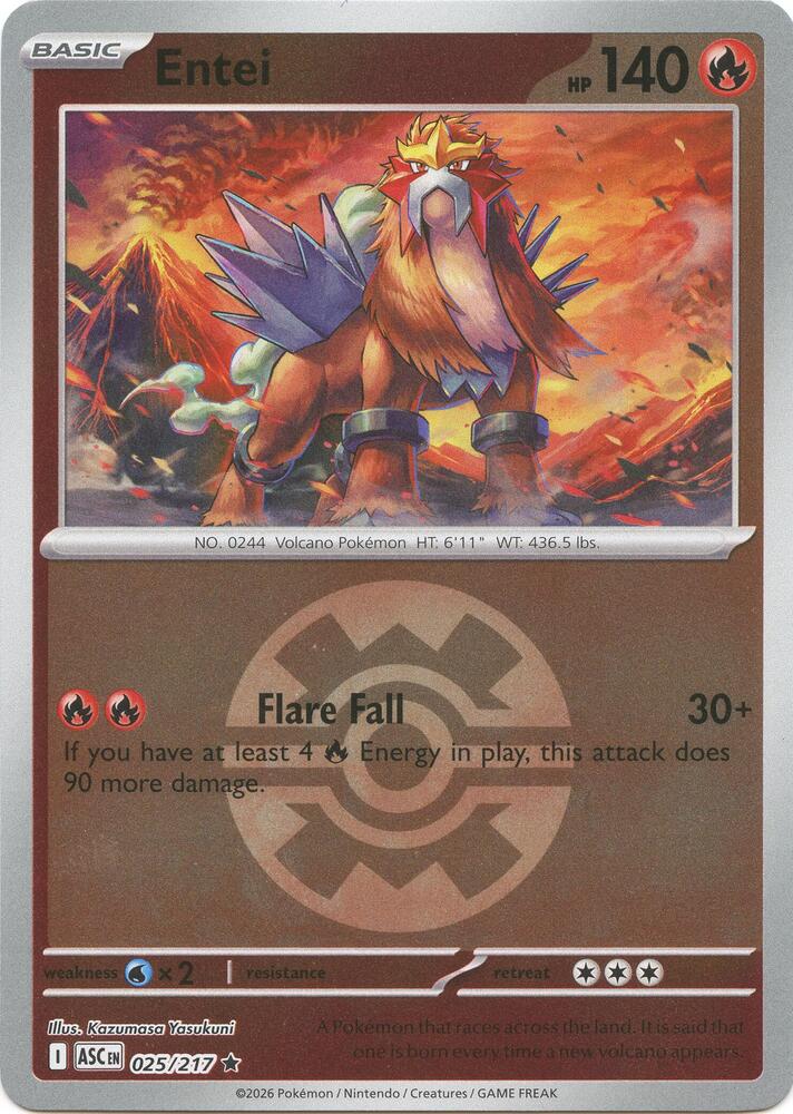 Entei (Quick Ball) [ME: Ascended Heroes] 025/217