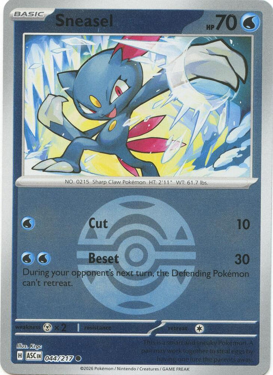 Sneasel (Dusk Ball) [ME: Ascended Heroes] 044/217
