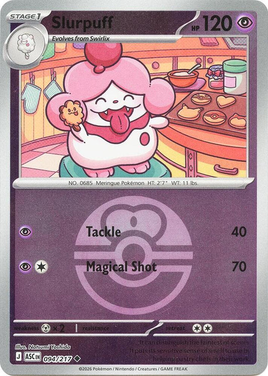 Slurpuff - 094/217 (Love Ball) [ME: Ascended Heroes] 094/217