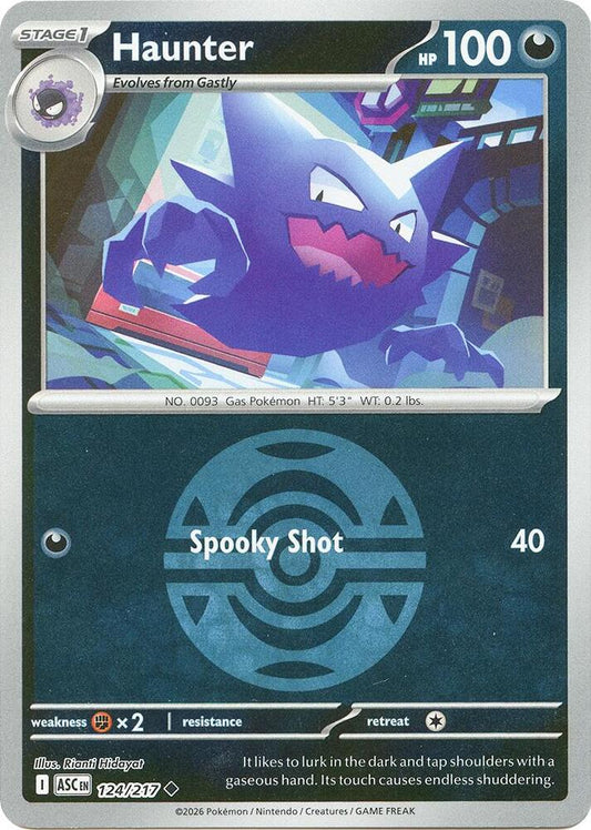 Haunter (Dusk Ball) [ME: Ascended Heroes] 124/217