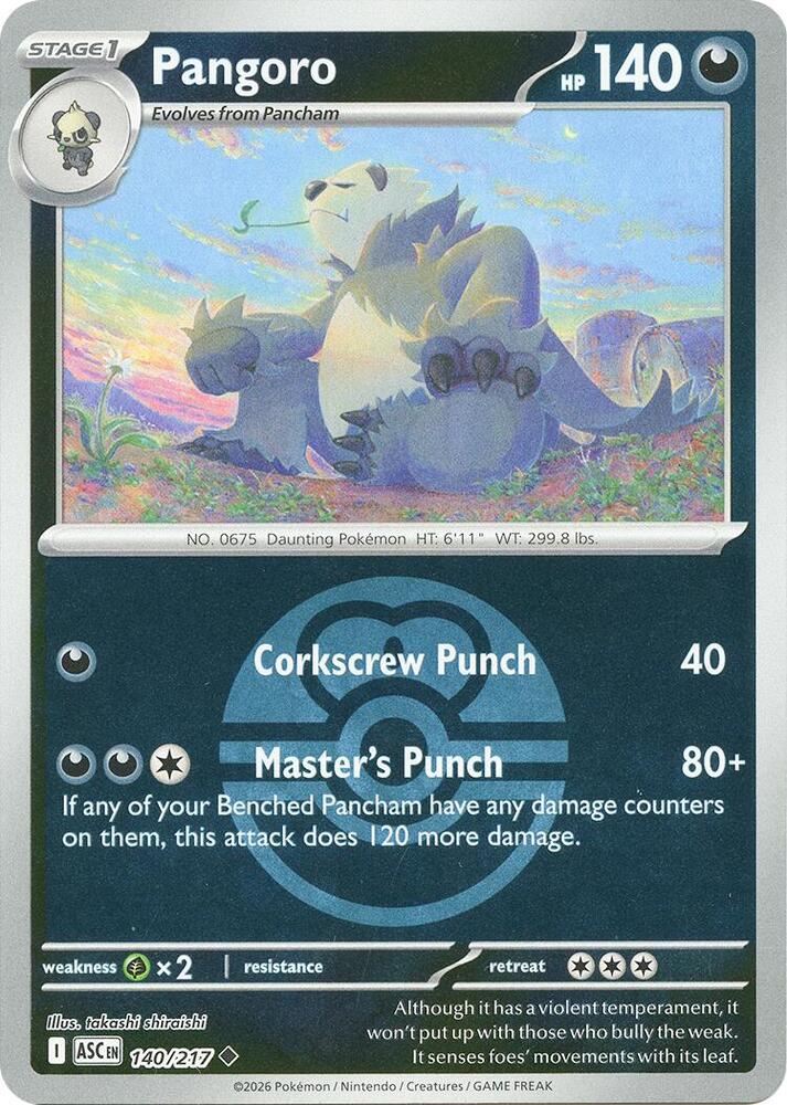 Pangoro (Love Ball) [ME: Ascended Heroes] 140/217
