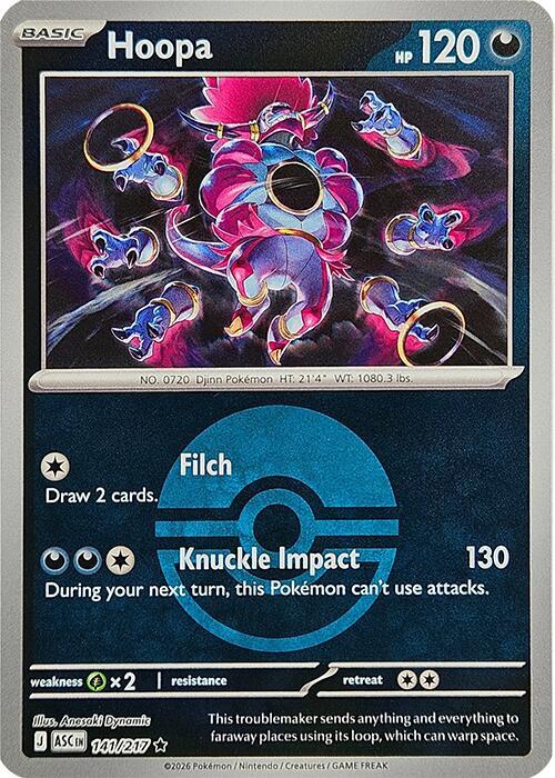 Hoopa (Poke Ball) [ME: Ascended Heroes] 141/217
