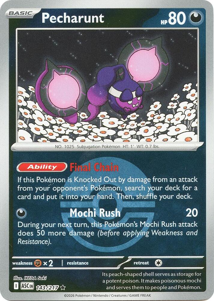 Pecharunt (Poke Ball) [ME: Ascended Heroes] 143/217