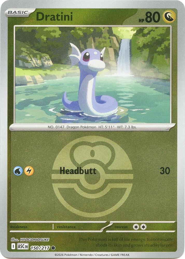 Dratini (Love Ball) [ME: Ascended Heroes] 150/217