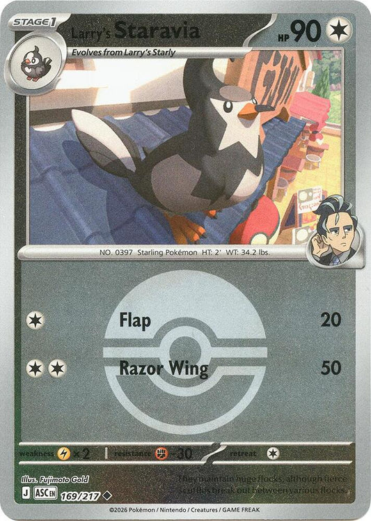 Larry's Staravia (Poke Ball) [ME: Ascended Heroes] 169/217