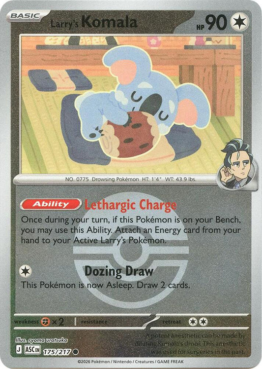 Larry's Komala (Poke Ball) [ME: Ascended Heroes] 175/217