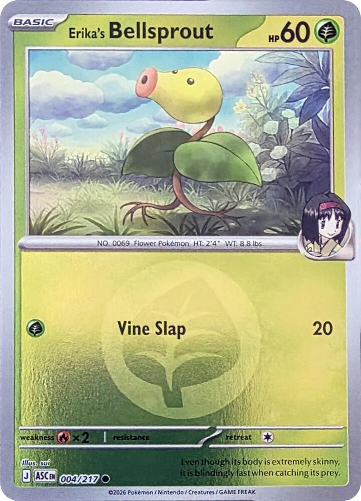 Erika's Bellsprout (Energy Symbol Pattern) [ME: Ascended Heroes] 004/217