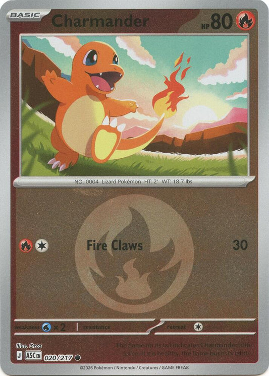 Charmander (Energy Symbol Pattern) [ME: Ascended Heroes] 020/217