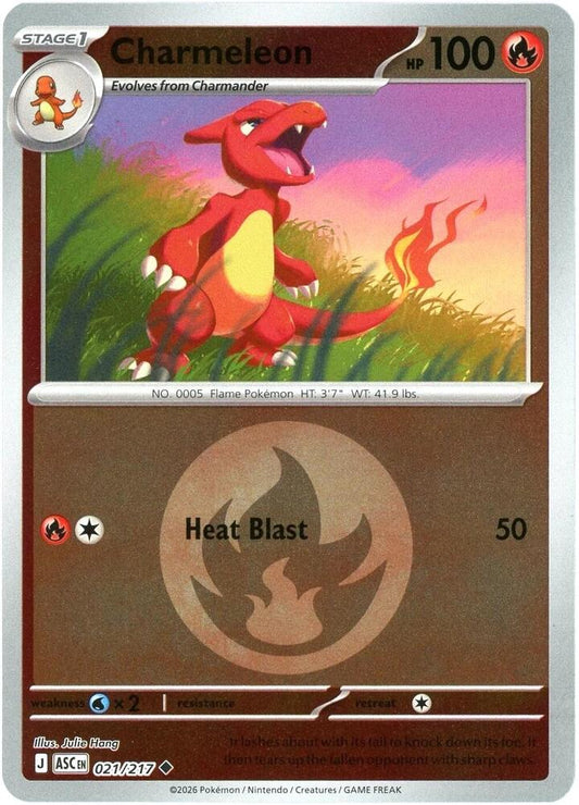 Charmeleon (Energy Symbol Pattern) [ME: Ascended Heroes] 021/217
