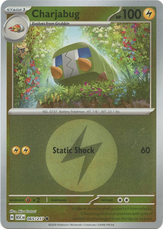 Charjabug (Energy Symbol Pattern) [ME: Ascended Heroes] 065/217