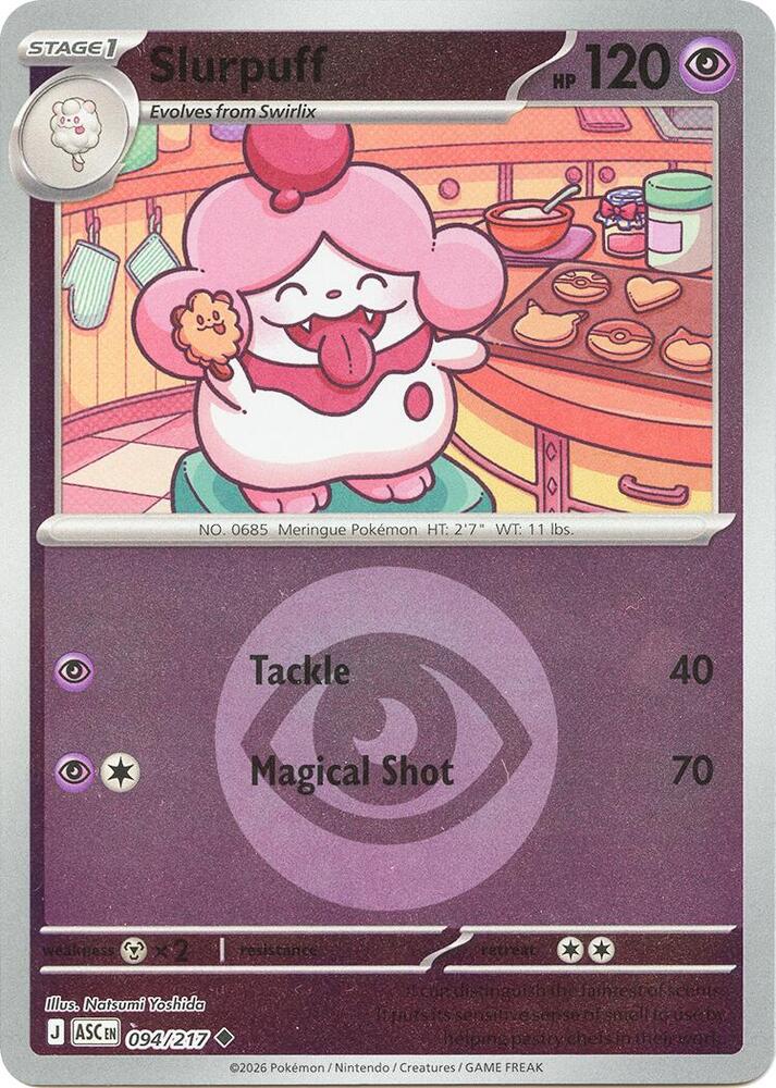 Slurpuff - 094/217 (Energy Symbol Pattern) [ME: Ascended Heroes] 094/217