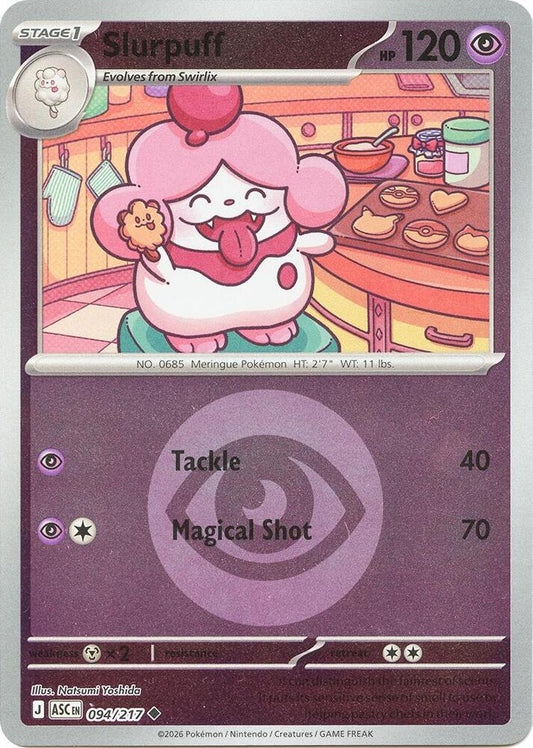 Slurpuff - 094/217 (Energy Symbol Pattern) [ME: Ascended Heroes] 094/217