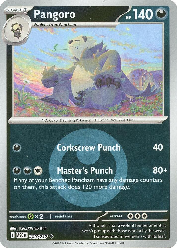 Pangoro (Energy Symbol Pattern) [ME: Ascended Heroes] 140/217