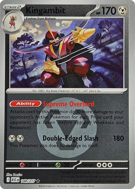 Kingambit (Energy Symbol Pattern) [ME: Ascended Heroes] 148/217